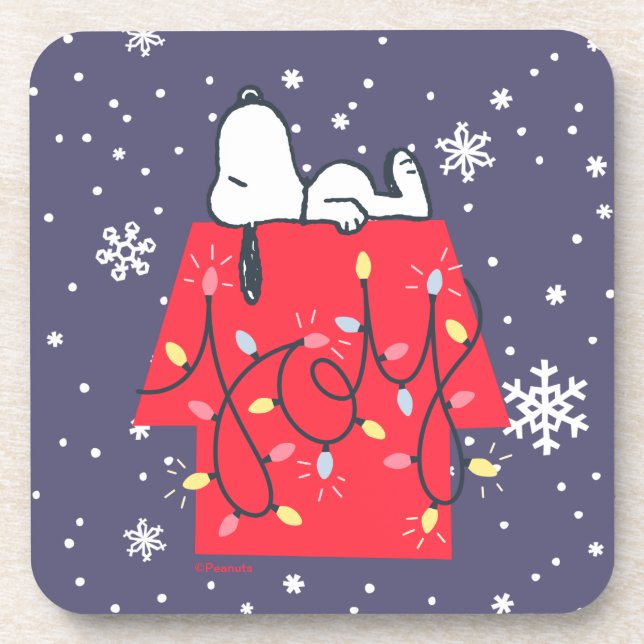 Peanuts | Snoopy's Holiday Dreamer Coaster (Front)