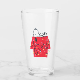 Peanuts   Snoopy's Holiday Dreamer Glass