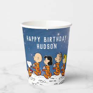 Peanuts   Space Birthday Paper Cups