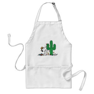 Peanuts   Spike Decorates for Christmas Standard Apron
