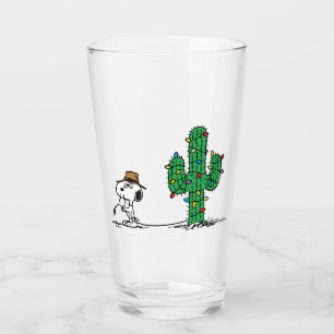Peanuts   Spike Decorates for the Holiday Glass
