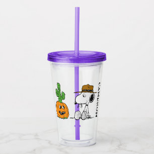 Peanuts   Spike's Desert Halloween Acrylic Tumbler