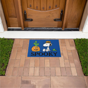 Peanuts Spike's Desert Halloween Doormat