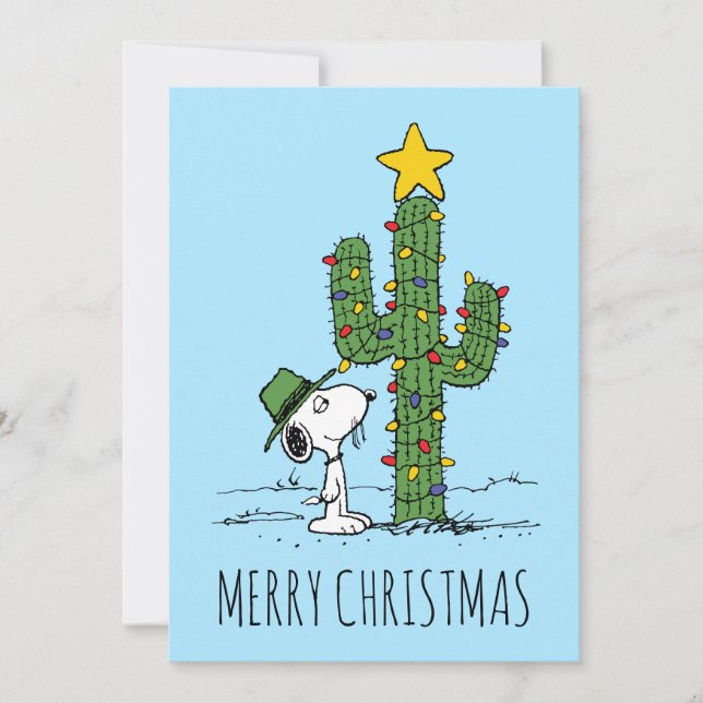 Peanuts | Spike's Holiday Cactus | Add Your Photos (Front)