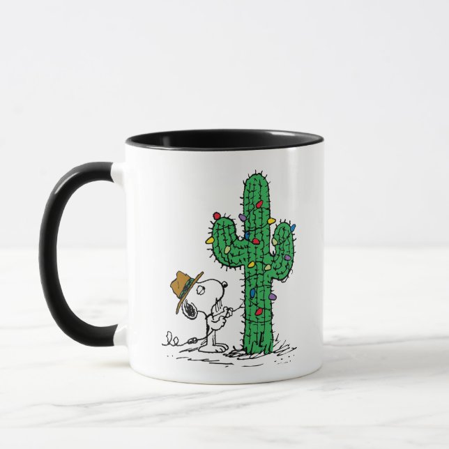 Peanuts | Spike's Holiday Cactus Mug (Left)