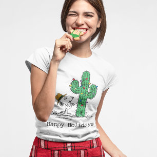 Peanuts   Spike's Holiday Cactus T-Shirt