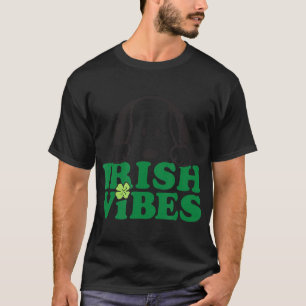 Peanuts St Patrick's Day Snoopy Irish Vibes T-Shir T-Shirt