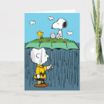 Peanuts | Sunny & Rainy Days  | Add Your Photo Card<br><div class="desc">Send this fun Peanuts Snoopy,  Woodstock and Charlie Brown card to a Friend.</div>