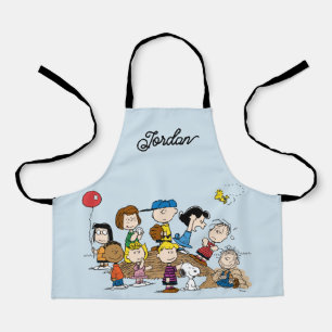 Peanuts   The Gang   Add Your Name Apron