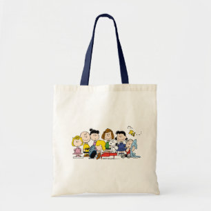 Peanuts   The Gang Around the Piano Tote Bag