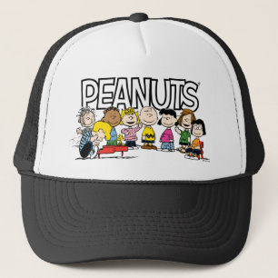 Peanuts The Gang Around the Piano Trucker Hat