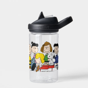 Peanuts The Gang Around the Piano Water Bottle