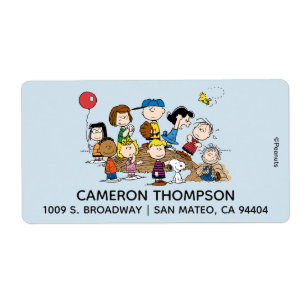 Peanuts   The Gang at the Pitcher's Mound