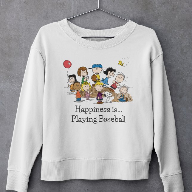 Peanuts | The Gang at the Pitcher's Mound Sweatshirt (Creator Uploaded)