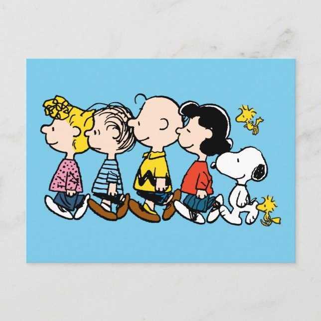 Peanuts | The Gang Postcard (Front)