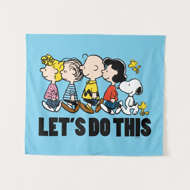 Peanuts | The Gang Tapestry (Front (Horizontal))