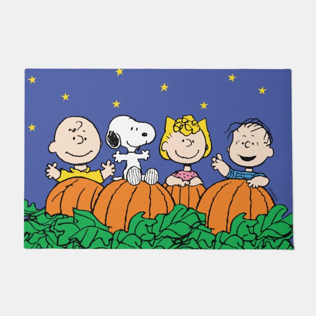 Peanuts | The Great Pumpkin Patch Doormat (Front)