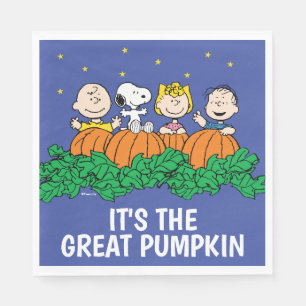Peanuts   The Great Pumpkin Patch Napkin