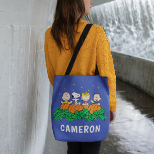Peanuts The Great Pumpkin Patch Tote Bag