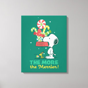 Peanuts The More The Merrier Canvas Print