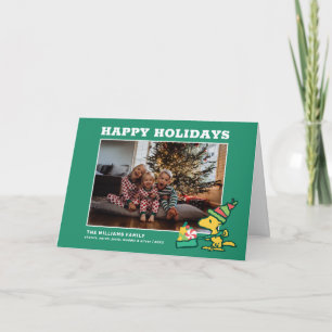 Peanuts   The More The Merrier Holiday Card