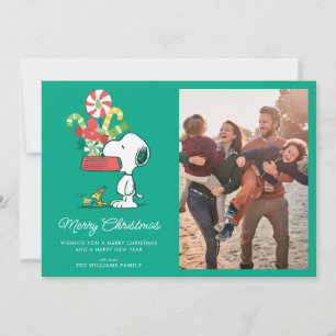 Peanuts   The More The Merrier Holiday Card