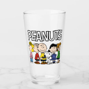 Peanuts   The Peanuts Gang Together Glass