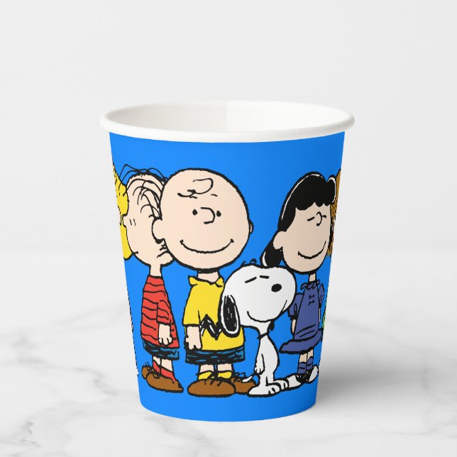 Peanuts | The Peanuts Gang Together Paper Cups (Left)