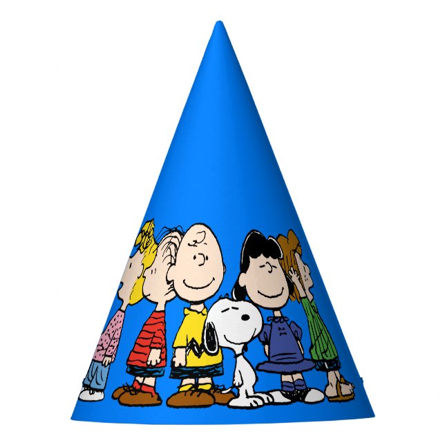 Peanuts | The Peanuts Gang Together Party Hat (Front)