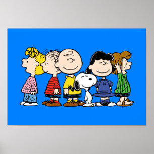 Peanuts   The Peanuts Gang Together Poster