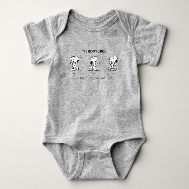 Peanuts | The Snoopy Dance Baby Bodysuit (Front)