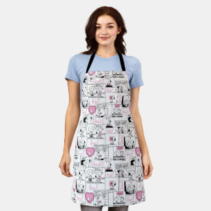 Peanuts   Valentine Heart Love Pattern Apron