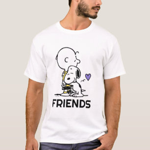 Peanuts   Valentine's Day   Charlie Brown & Snoopy T-Shirt