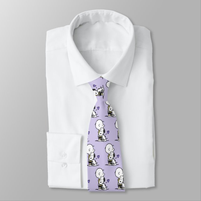 Peanuts | Valentine's Day | Charlie Brown & Snoopy Tie (Tied)