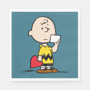 Peanuts   Valentine's Day Charlie Brown Valentine Napkin