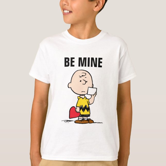 Peanuts | Valentine's Day Charlie Brown Valentine T-Shirt (Front)