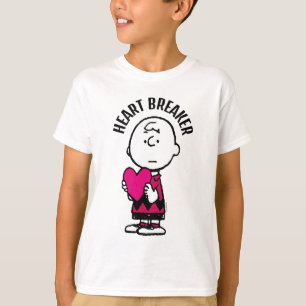 Peanuts Valentine's Day Heart Charlie Brown T-Shirt