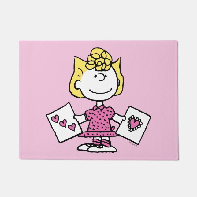 Peanuts | Valentine's Day | Sally Valentines Doormat (Front)