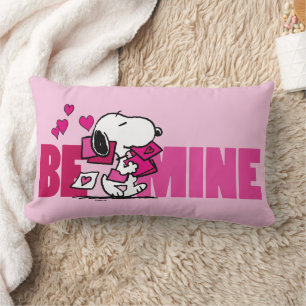 Peanuts Valentine's Day Snoopy Be Mine Lumbar Cushion