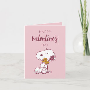 Peanuts   Valentine's Day   Snoopy Heart Hug Card