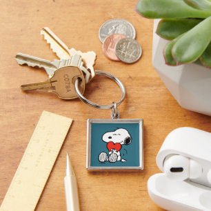 Peanuts   Valentine's Day   Snoopy Heart Hug Key Ring