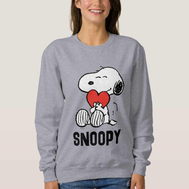 Peanuts | Valentine's Day | Snoopy Heart Hug Sweatshirt (Front)