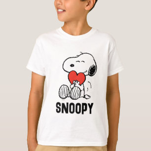 Peanuts Valentine's Day Snoopy Heart Hug T-Shirt