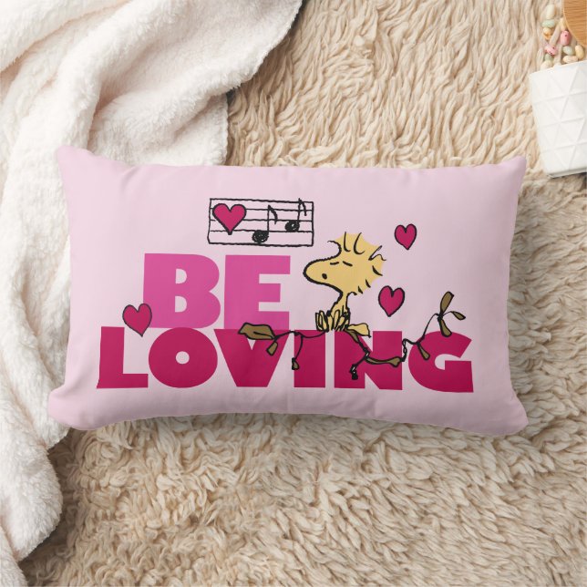 Peanuts | Valentine's Day | Woodstock Be Loving Lumbar Cushion (Blanket)
