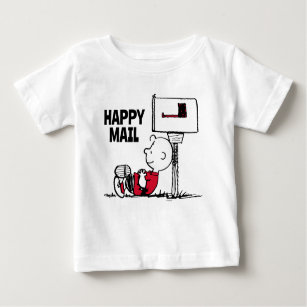Peanuts   Waiting for the Mail Baby T-Shirt