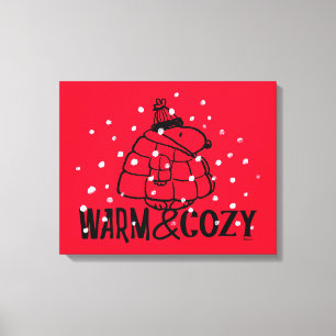 Peanuts Warm & Cosy Canvas Print