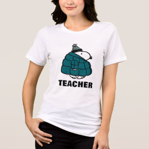 Peanuts Warm & Cosy Teacher Tri-Blend Shirt