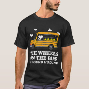 Peanuts Wheels On The Bus T-Shirt