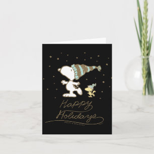 Peanuts Winter Skating  Card