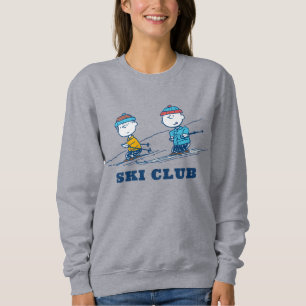 Peanuts Winter Skiing the Slopes Sweatshirt